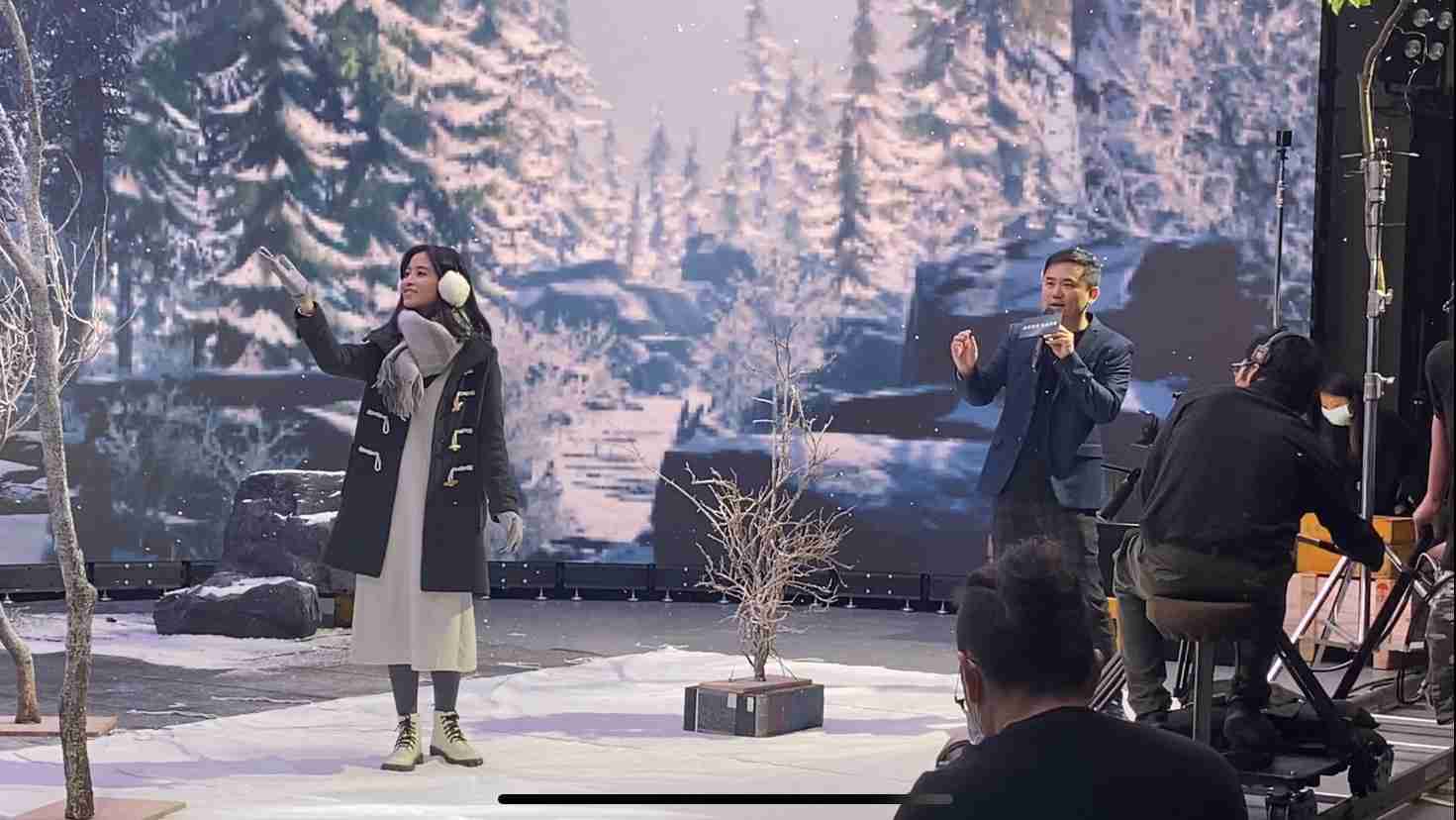 森林舞会以ALED先进显屏技术，，与金马奖视觉特效团队“再现影像”携手合作打造LED虚拟摄影棚，，提供沉浸式表演体验，，，，并精简拍摄成本与时间